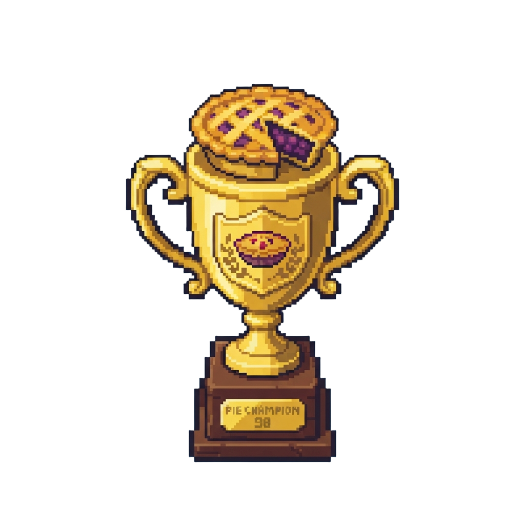Winning a High-stakes Pie-eating Championship