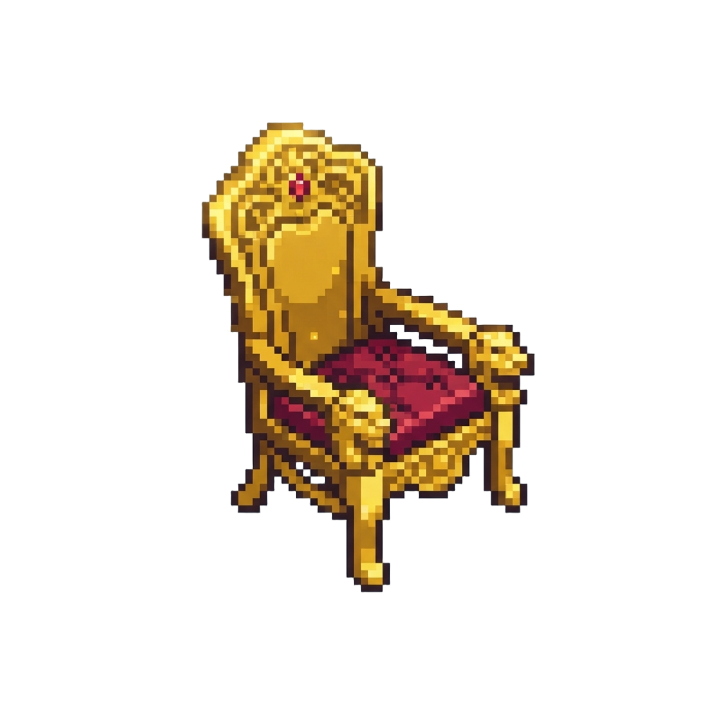 Descending From the Sky on a Throne of Solid Gold