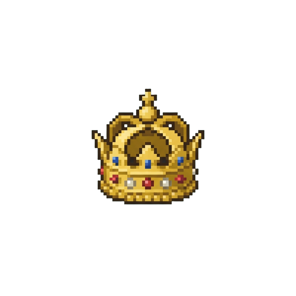 A Tiny Functioning Golden Crown