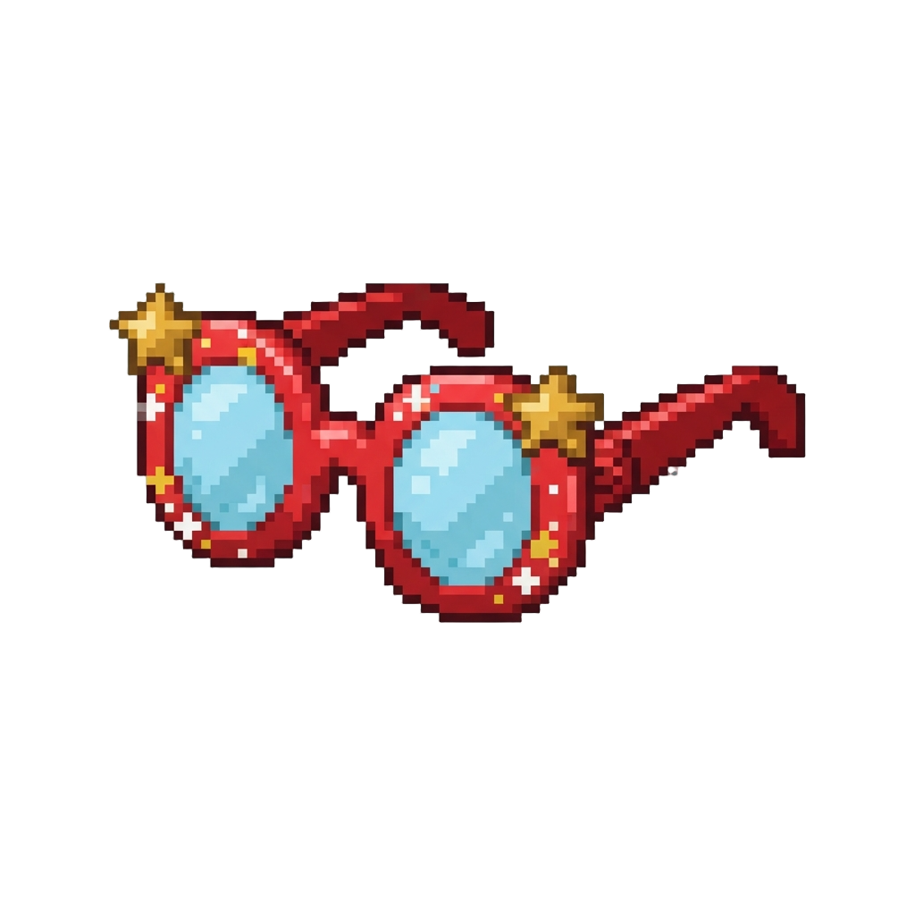 A Pair of Silly Novelty Party Glasses
