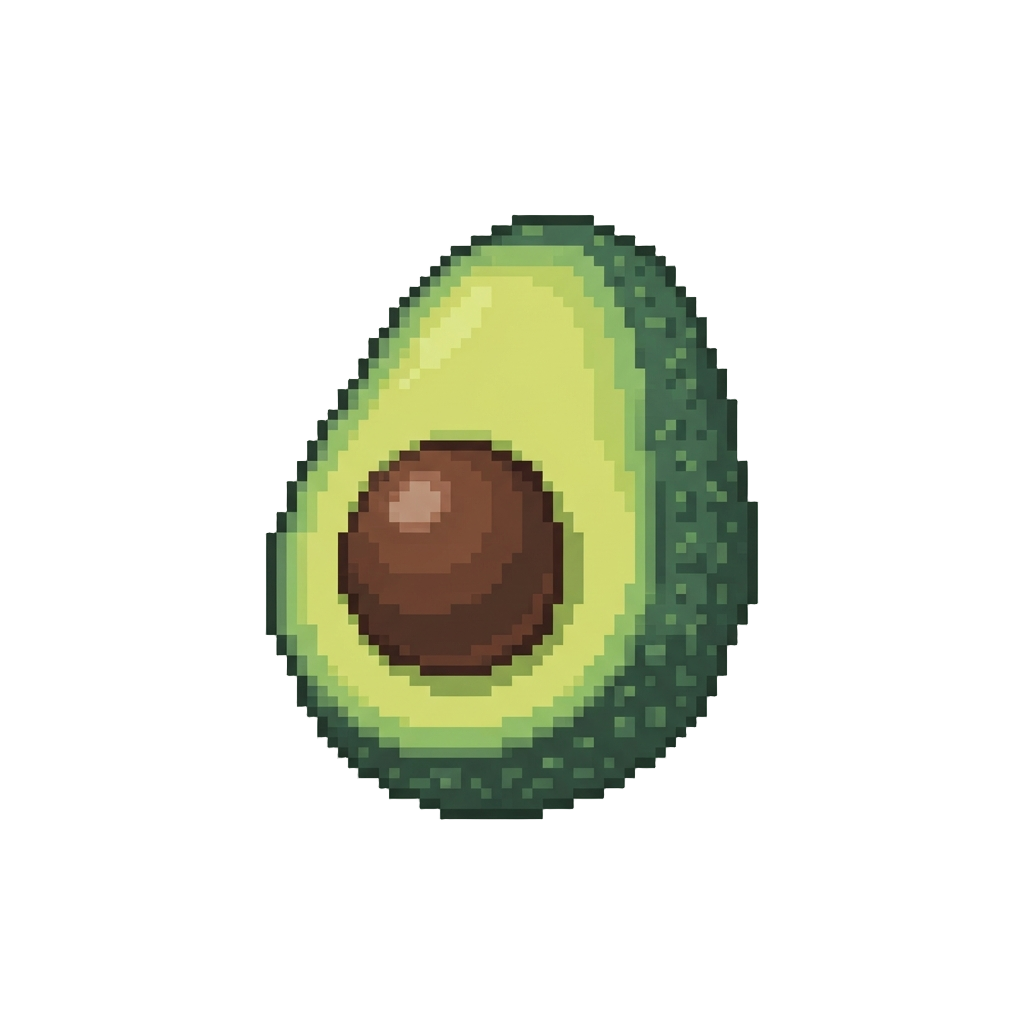 A Miniature Avocado Squishy