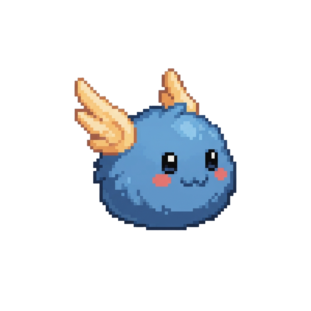 A Squishy Winged Ball Critter