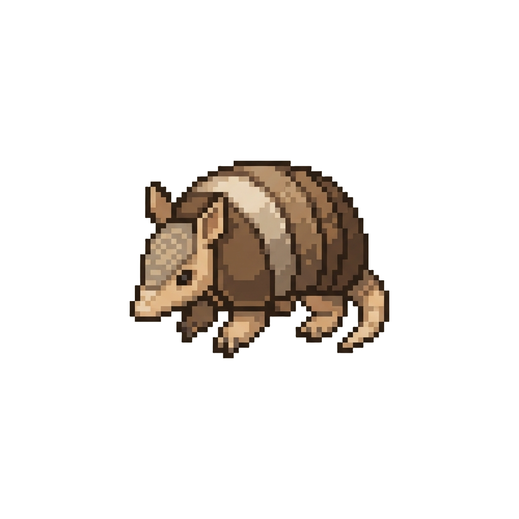 A Tiny Armored Armadillo Critter