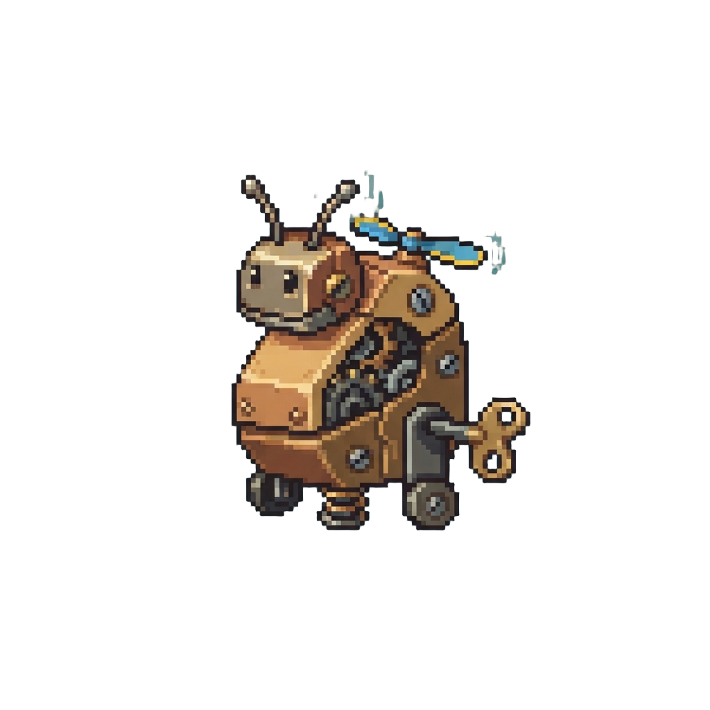 A Vibrating Clockwork Toy