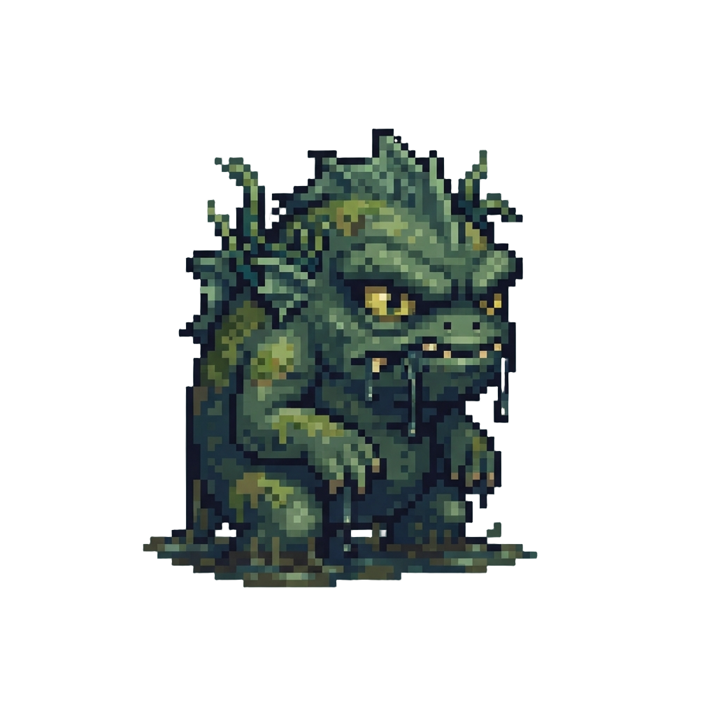A Dripping Swamp Monster