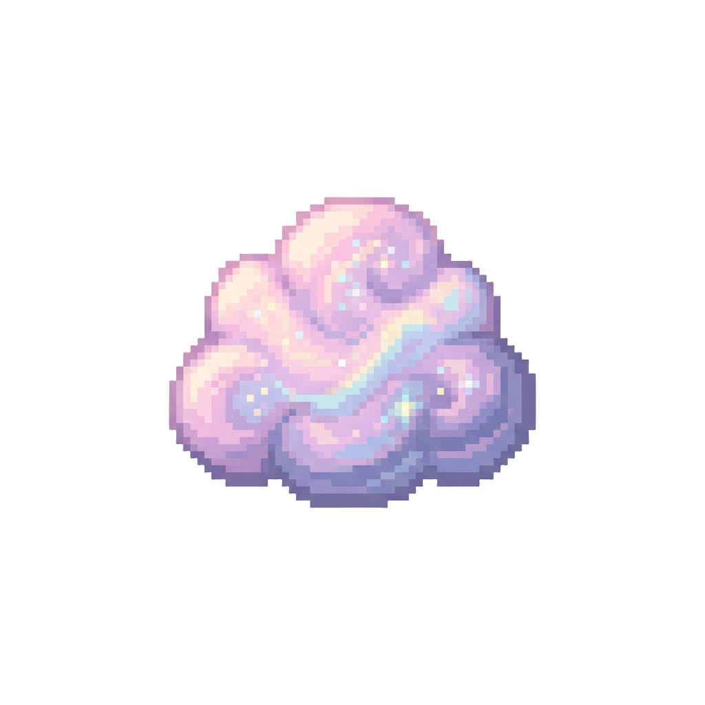A Soft Cloud of Pastel Cosmic Stardust