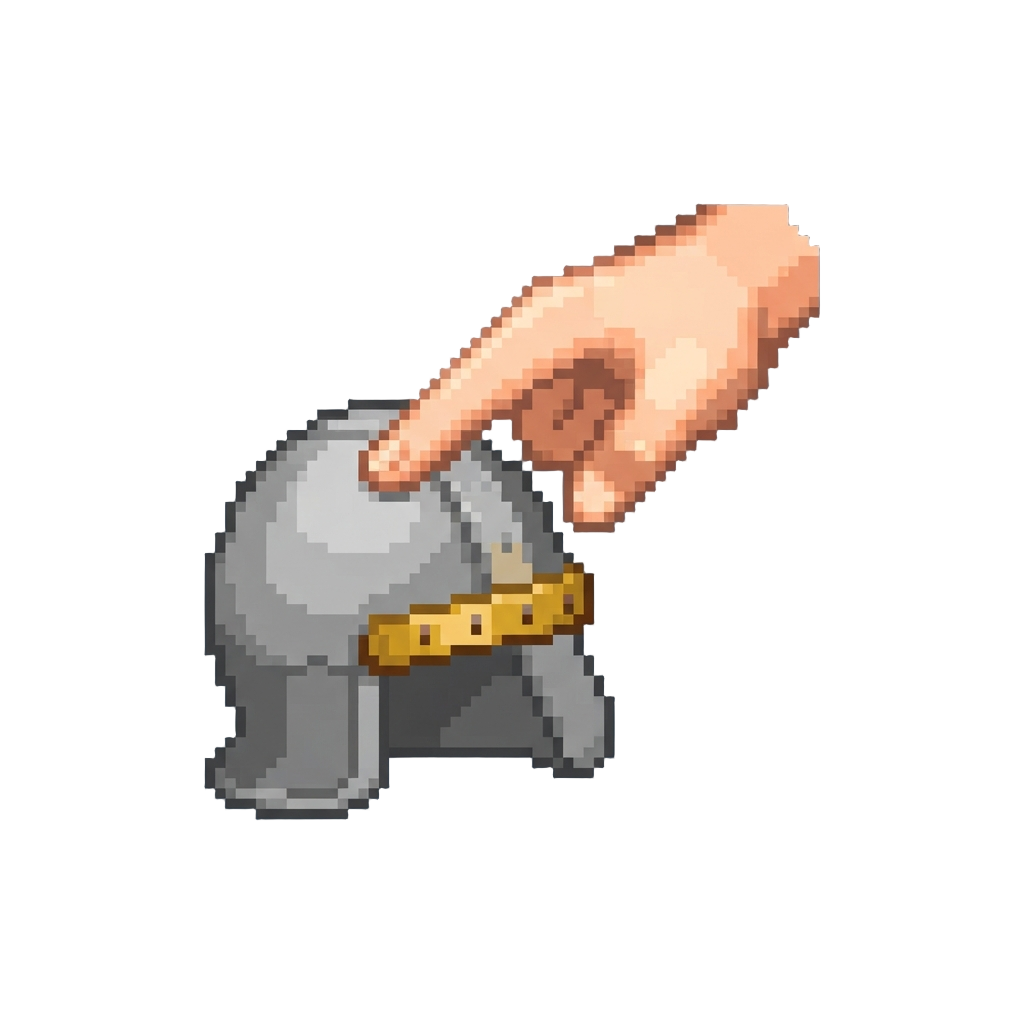 A Quick Playful Head Tap