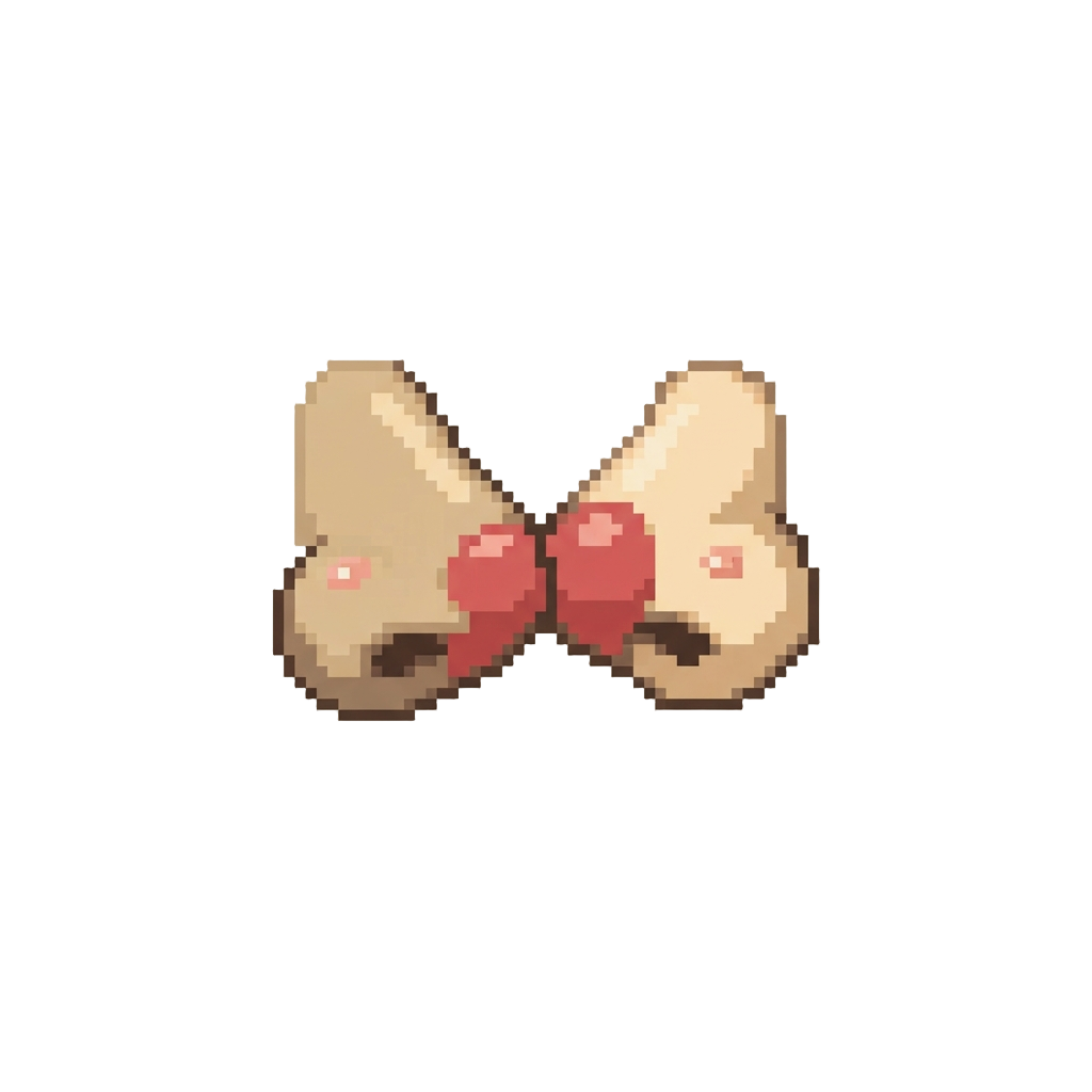 A Comical Light Nose-and-head Boop