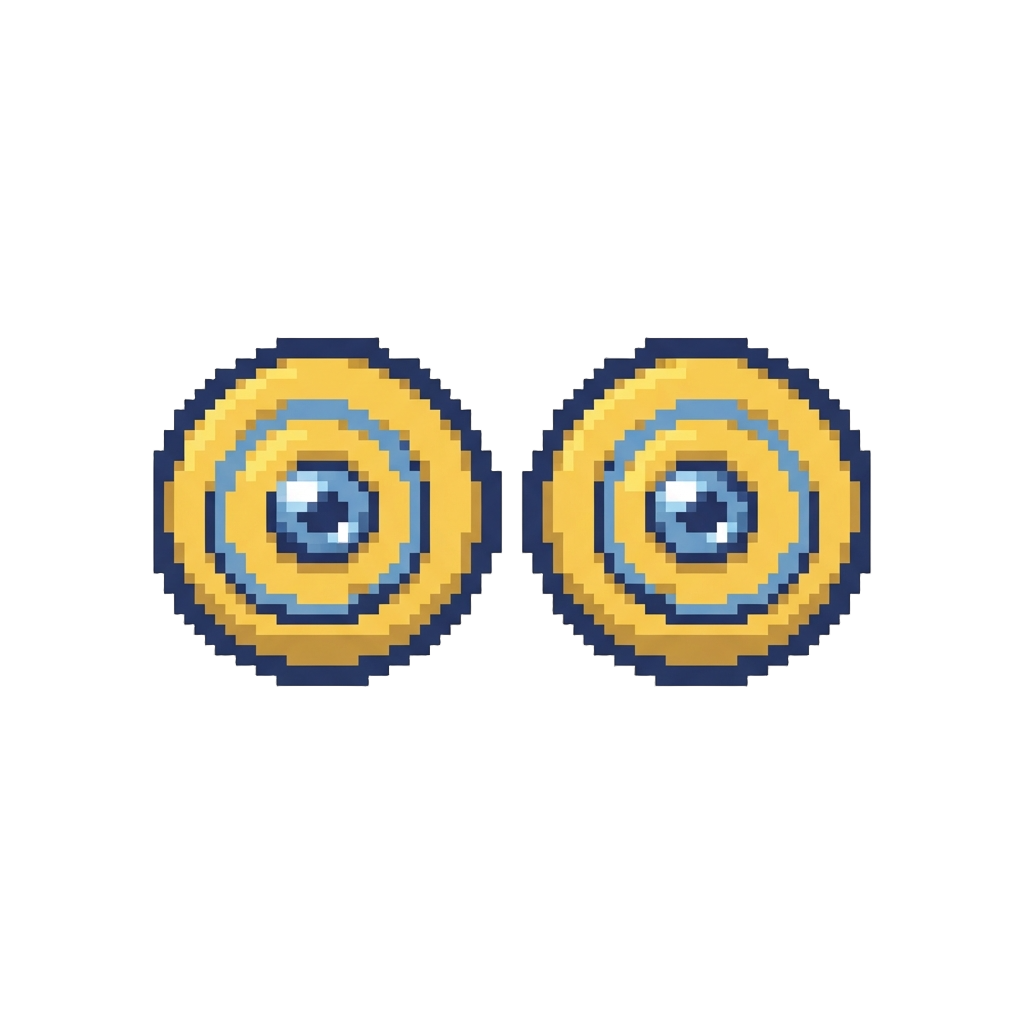 A Set of Spinning Dizzy Hypnotic Spiral Eyes