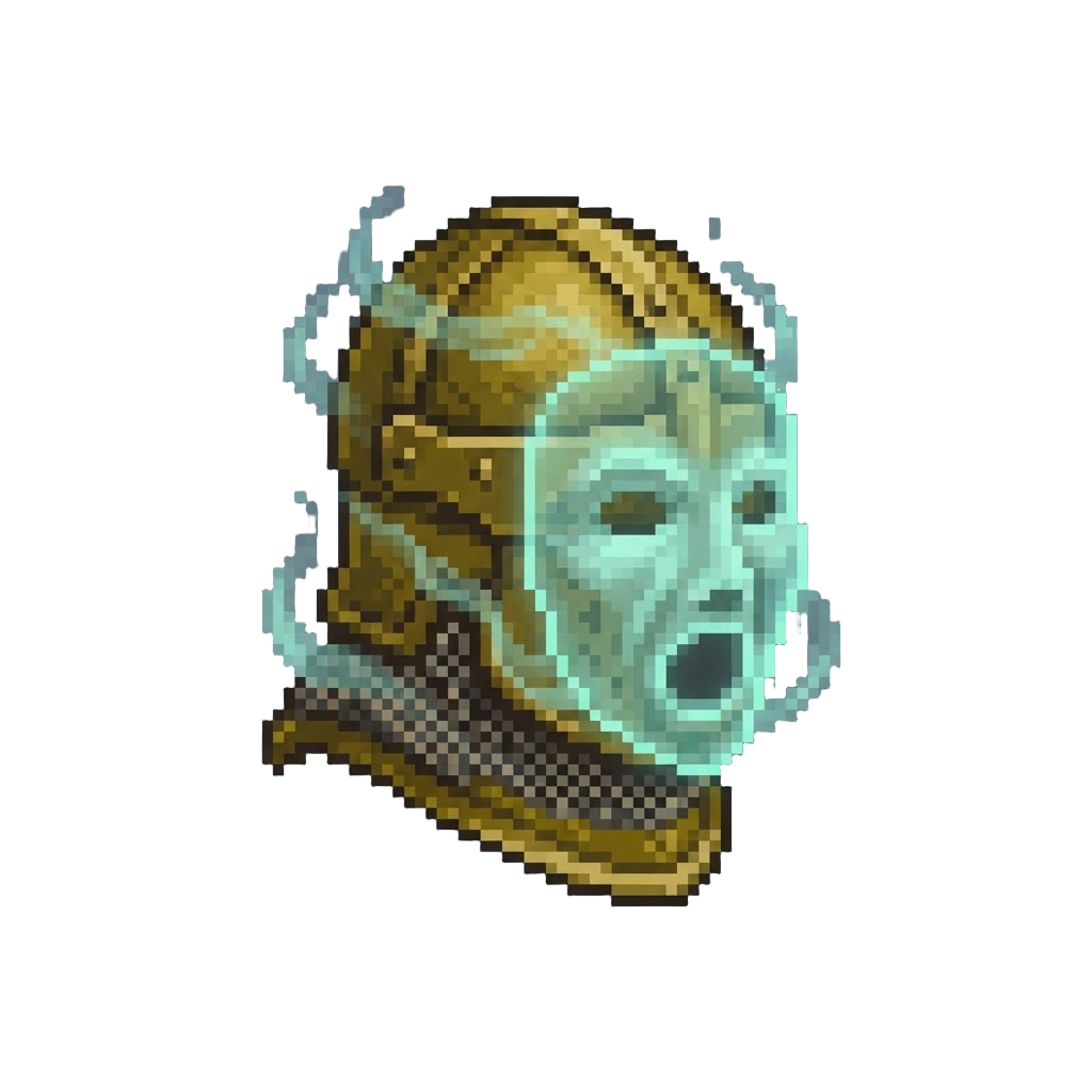 A Ghostly Mask Overlay on @image1