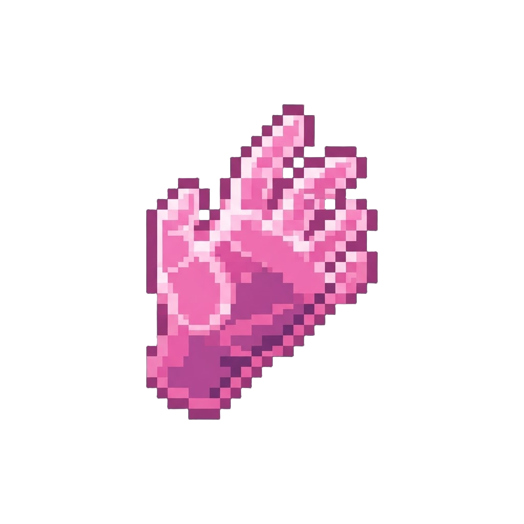 A Giant Glowing Pink Telekinetic Hand