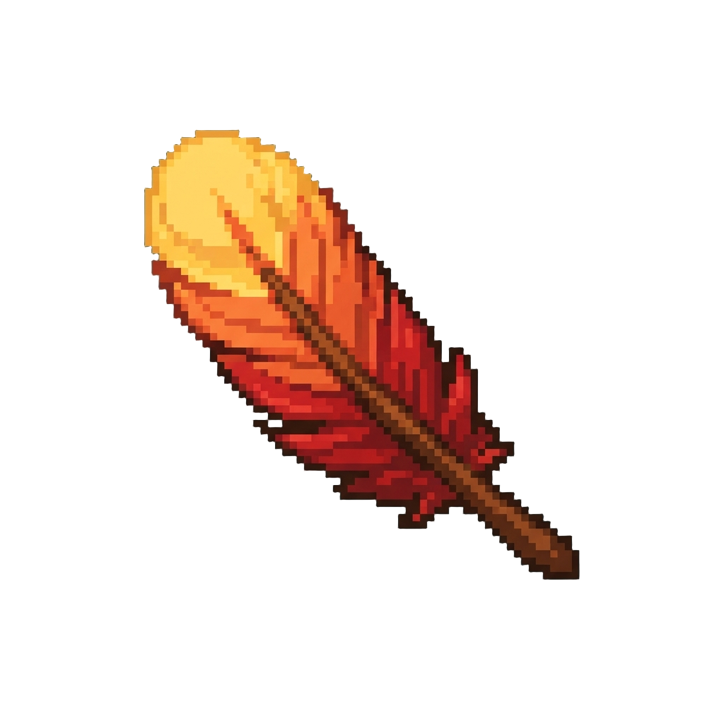 Majestic Phoenix Feathers