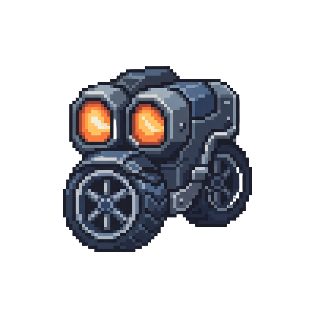 A Blazing Plasma Rescue Turbine and Sleek Cyber-chopper Wheels