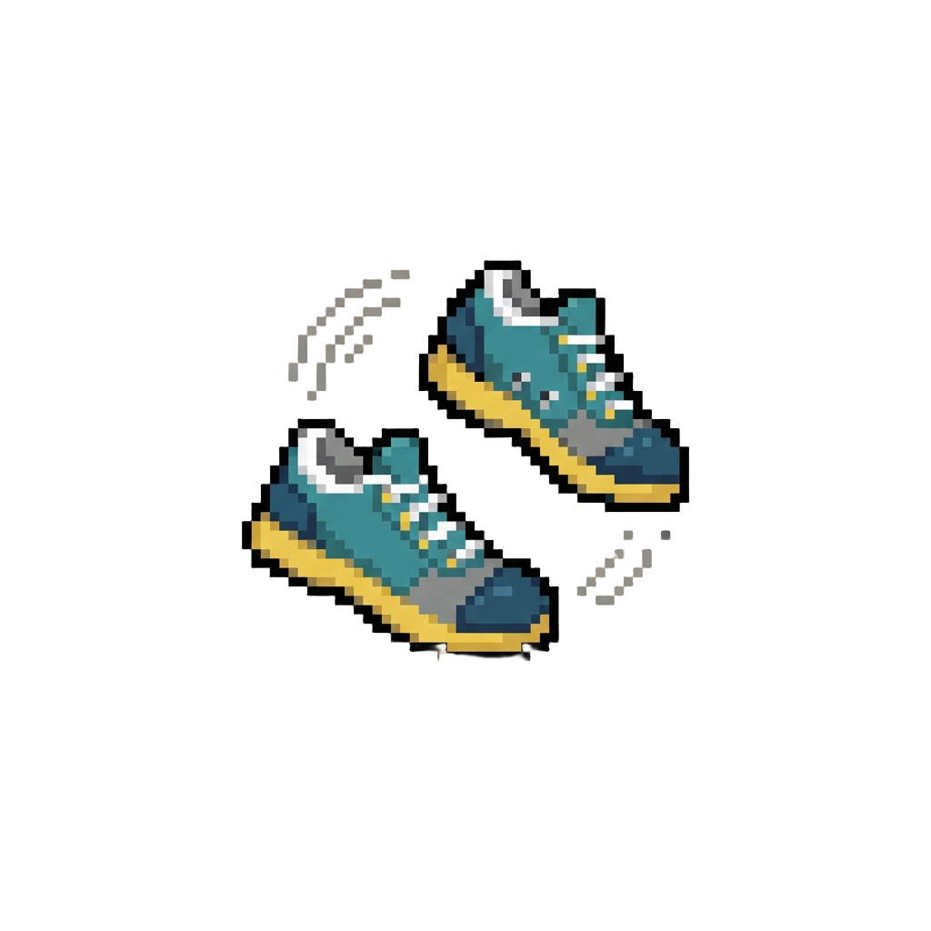 A Bouncy Heel-toe Shuffle Step