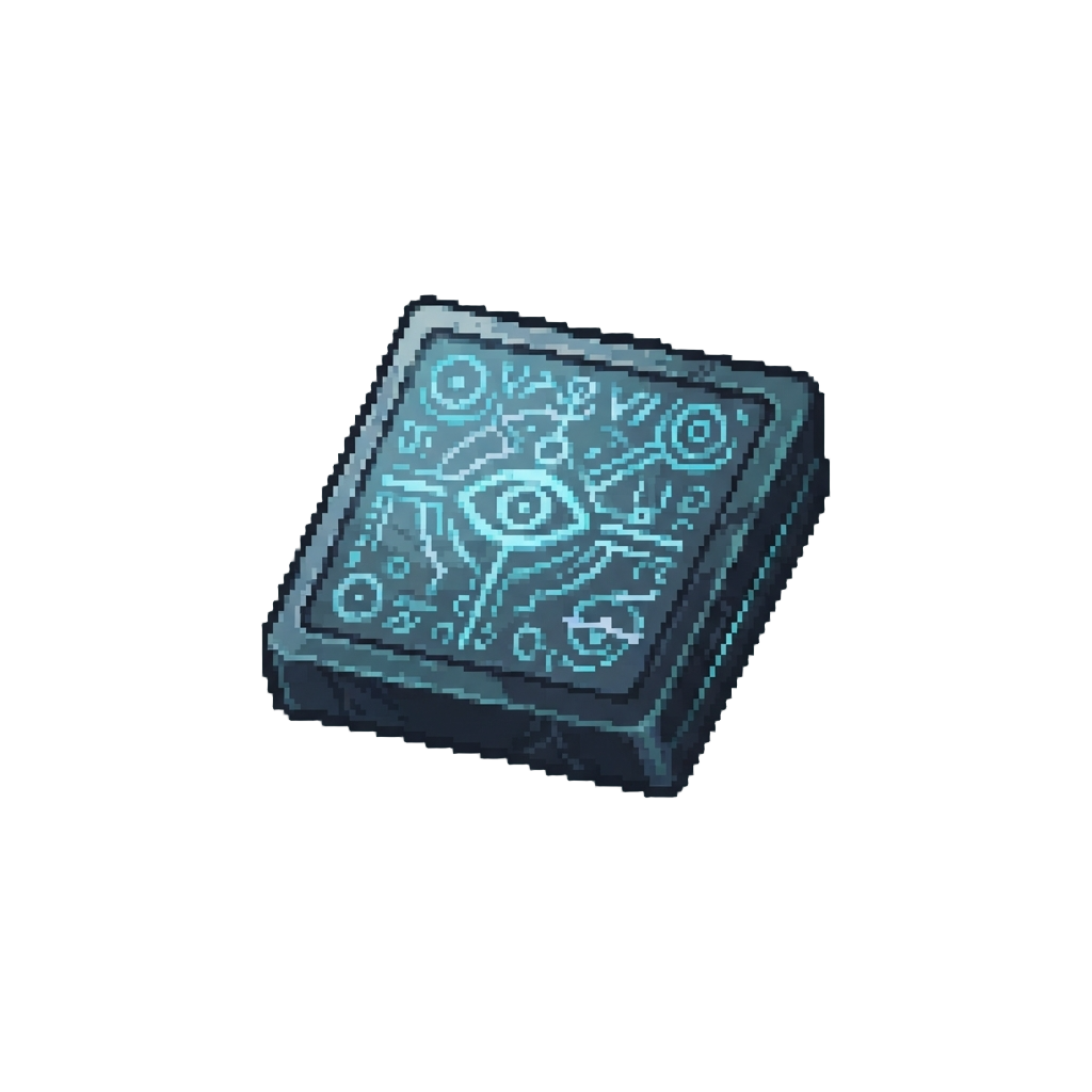 A Strange Extraterrestrial Glyph Plate