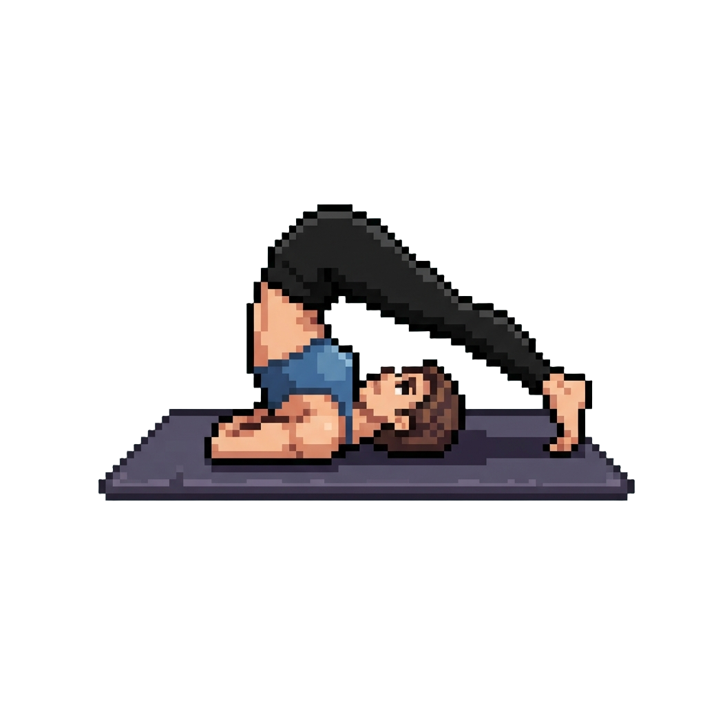 A Flawless Pilates Roll-over with Toes Touching Back