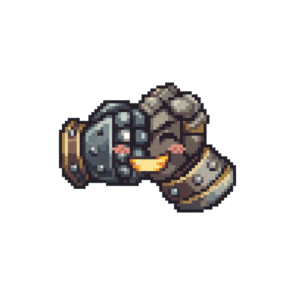 A Cool Glove-tap Gesture with an Unshakeable Champion Grin