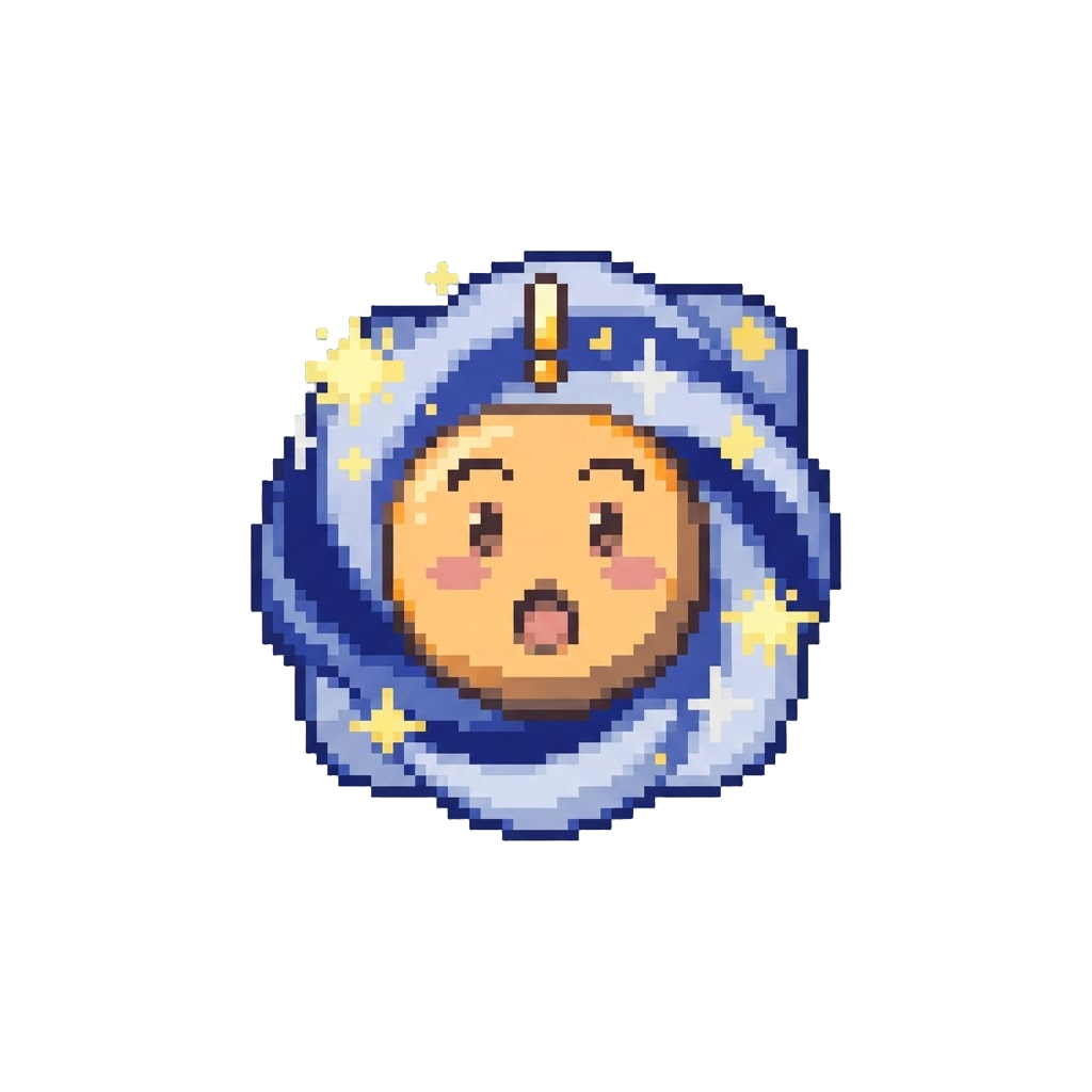 A Surprised Chuckle Upon Realizing It Was Just a Dream