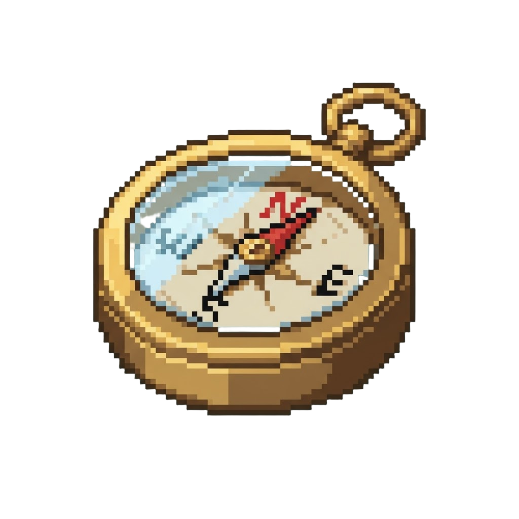 A Shiny Brass Compass
