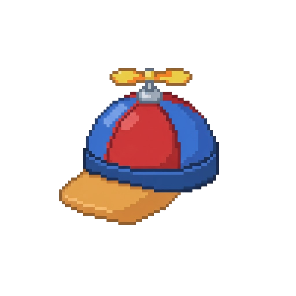 A Silly Propeller Beanie Hat