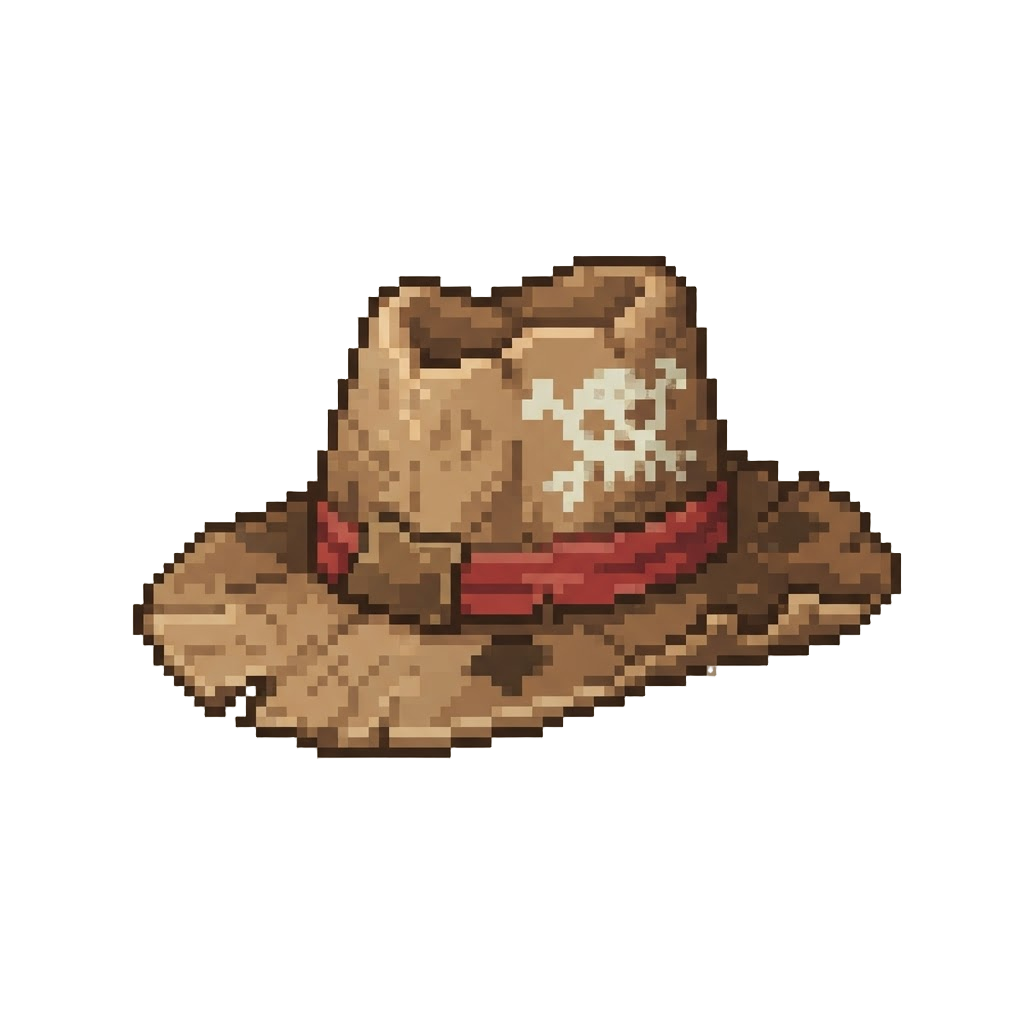 A Soggy Cardboard Pirate Hat
