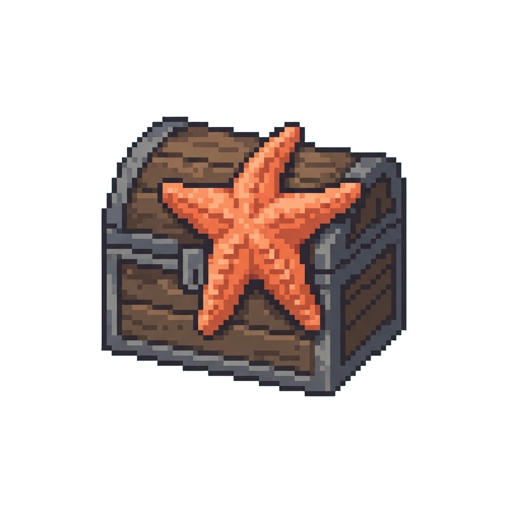 A Giant Starfish Stuck to Chest