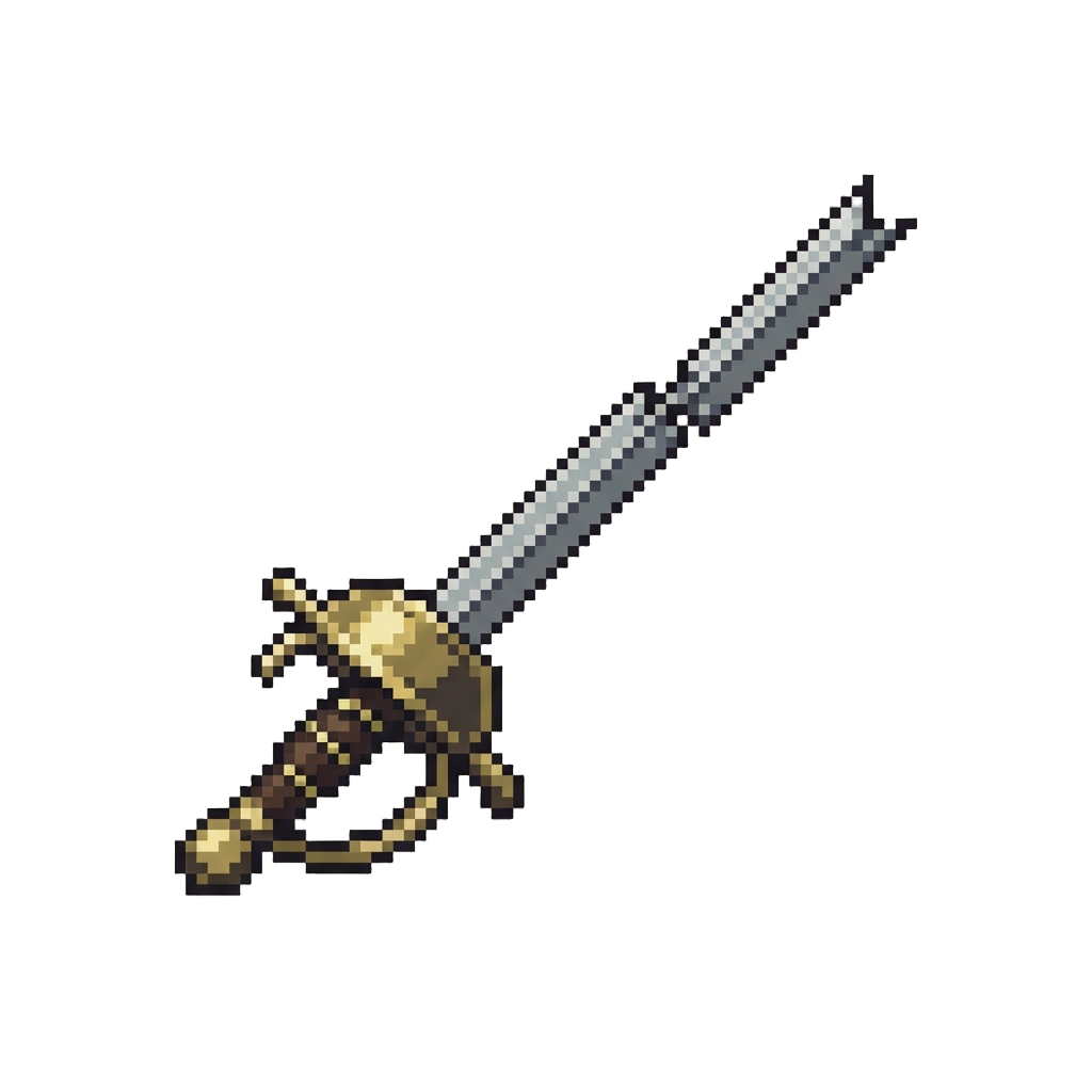 A Snapped Rapier Blade