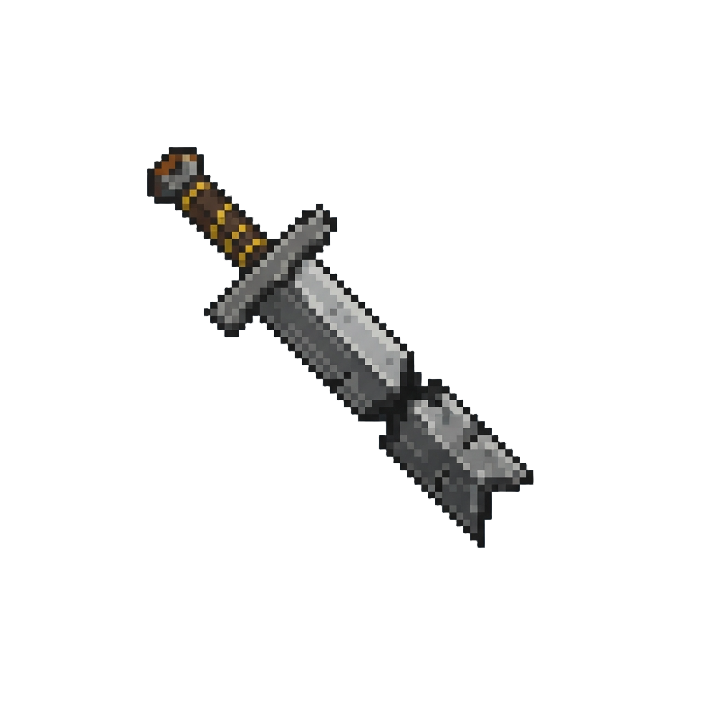 A Shattered Longsword Blade