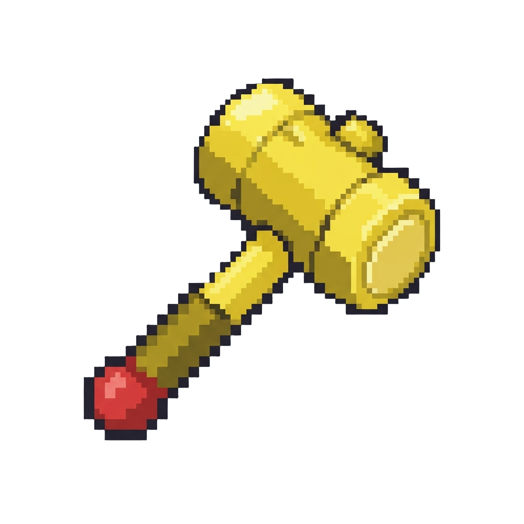A Squeaky Plastic War Hammer
