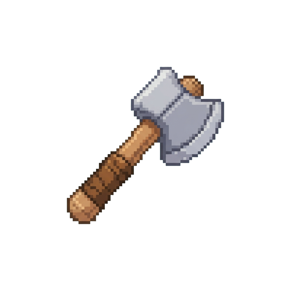 A Soft Plush Battle Axe