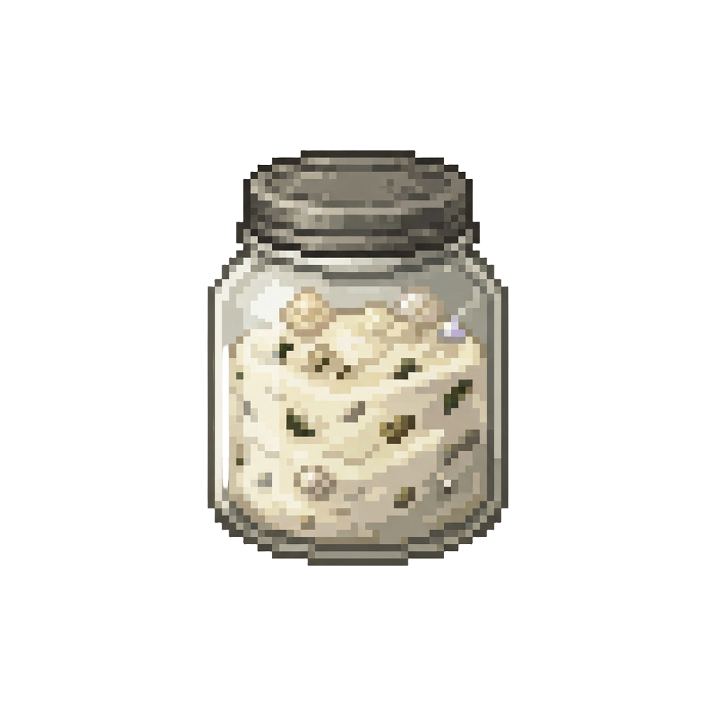 A Jar of Questionable Bubbling Mayonnaise