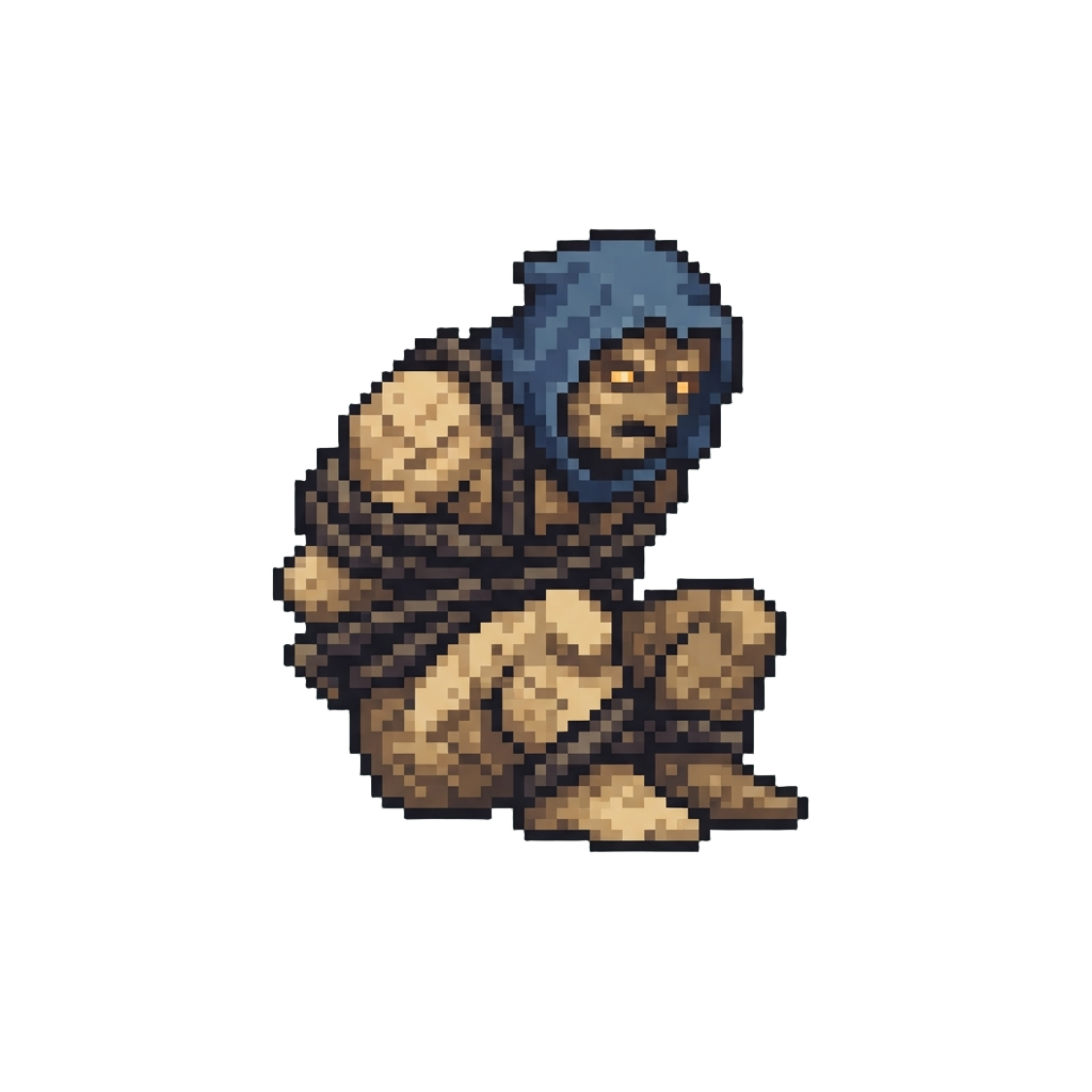A Giant Sandman Bound Tightly