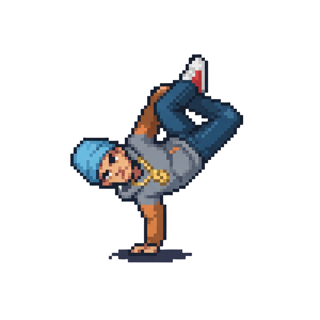 A Stylish Signature Hip-hop Freeze