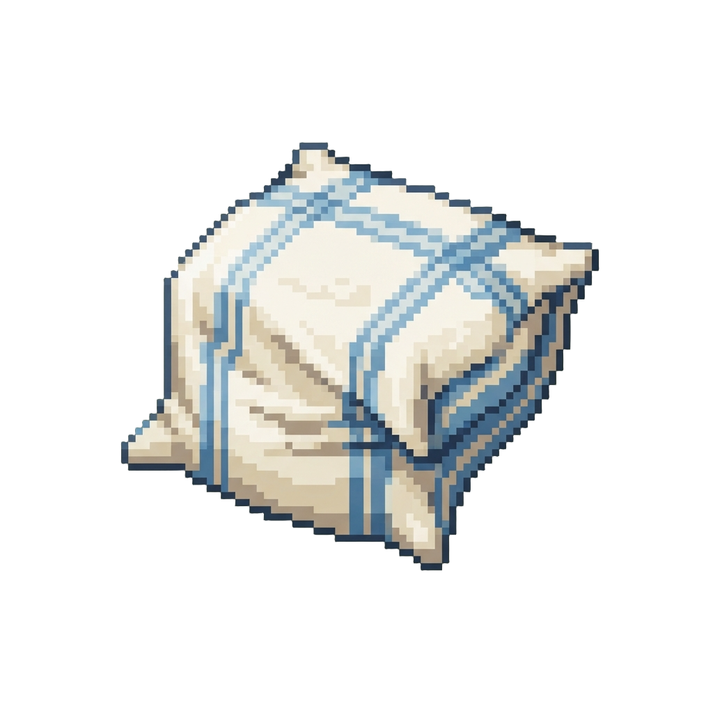 A Pillow Stuffed Over the Head