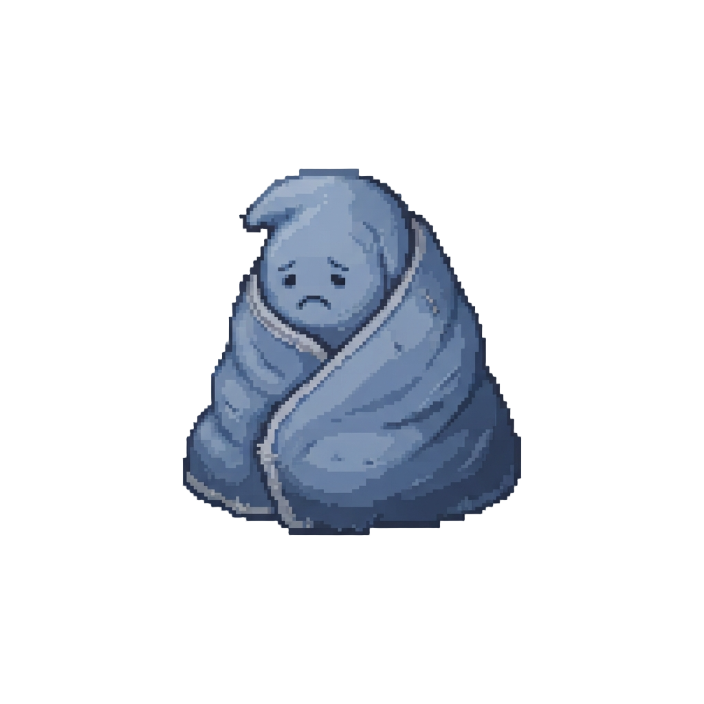 A Sad Blanket Cover-up