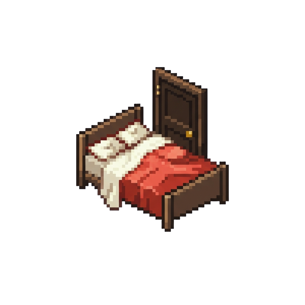 A Dramatic Bed-jump Point at the Door