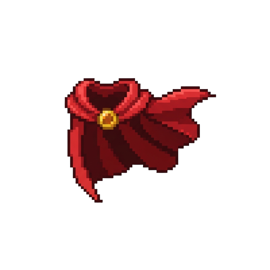 A Dramatic Cape-swish Pose