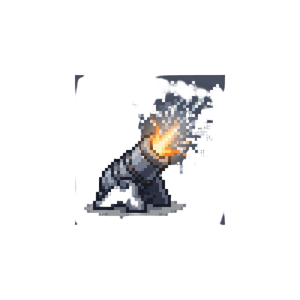 A Shower of Silver Sparklers and Booming Fire Cannons