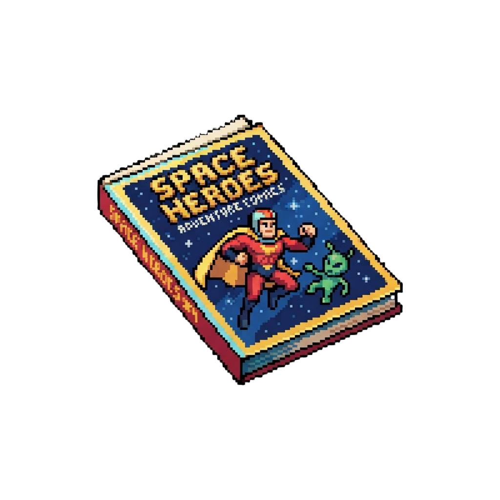A Comic Book Cover Advertisement