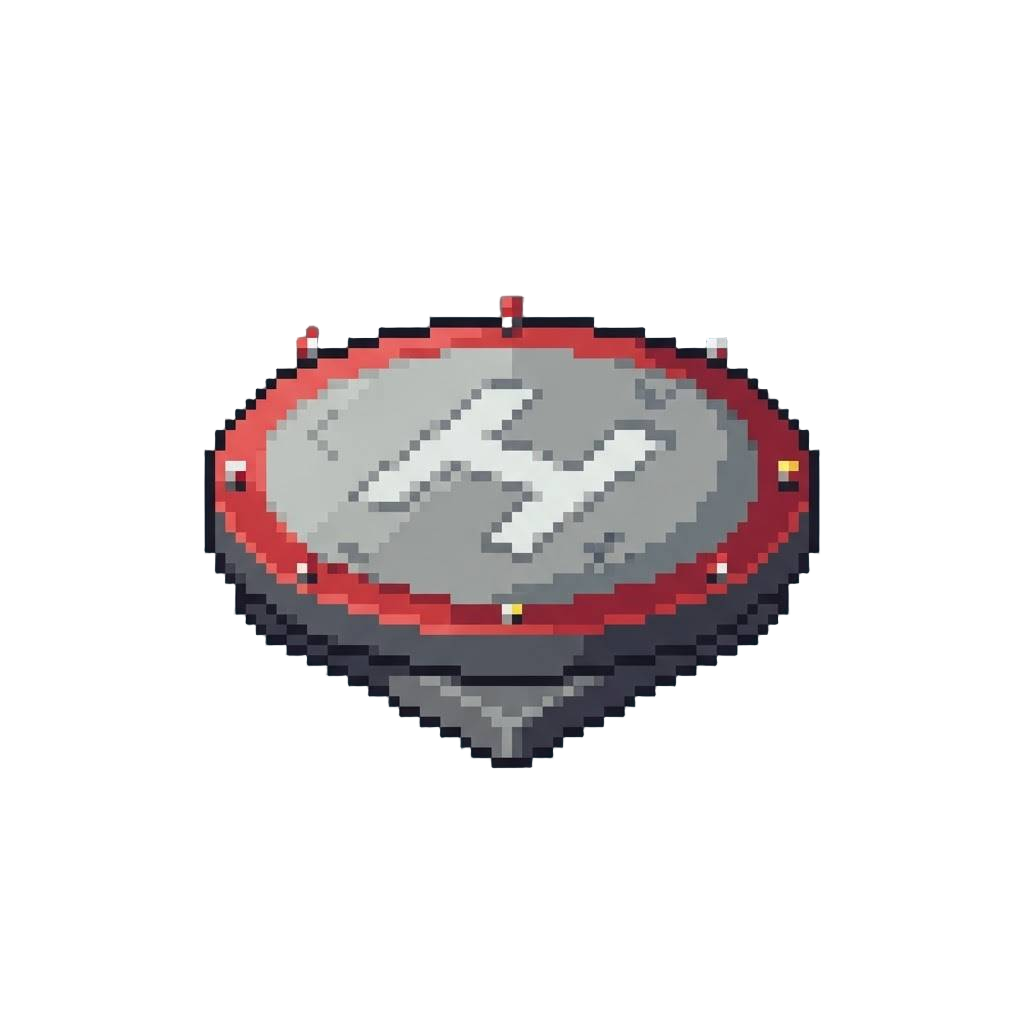 A Miniature Helipad Target