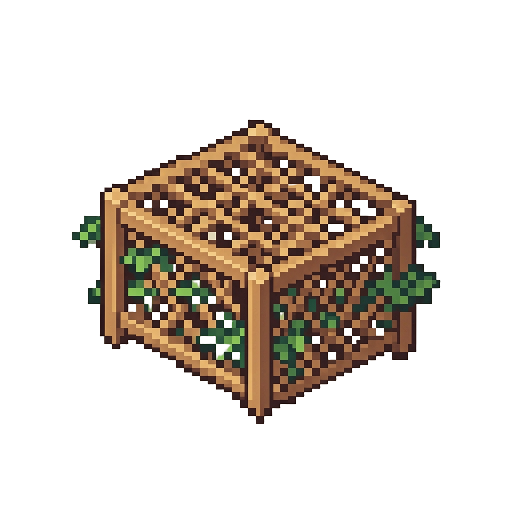 A Rooftop Garden Arbor