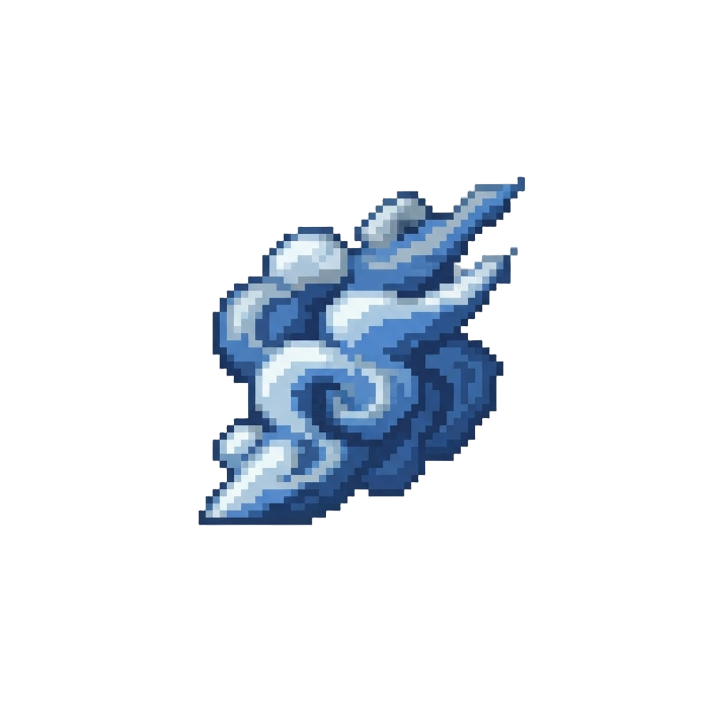 A Cloud of Blue Tire Friction Smoke