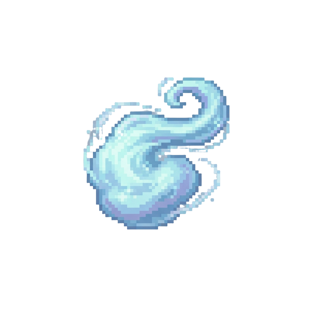 A Wisp of Shimmering Ethereal Mist