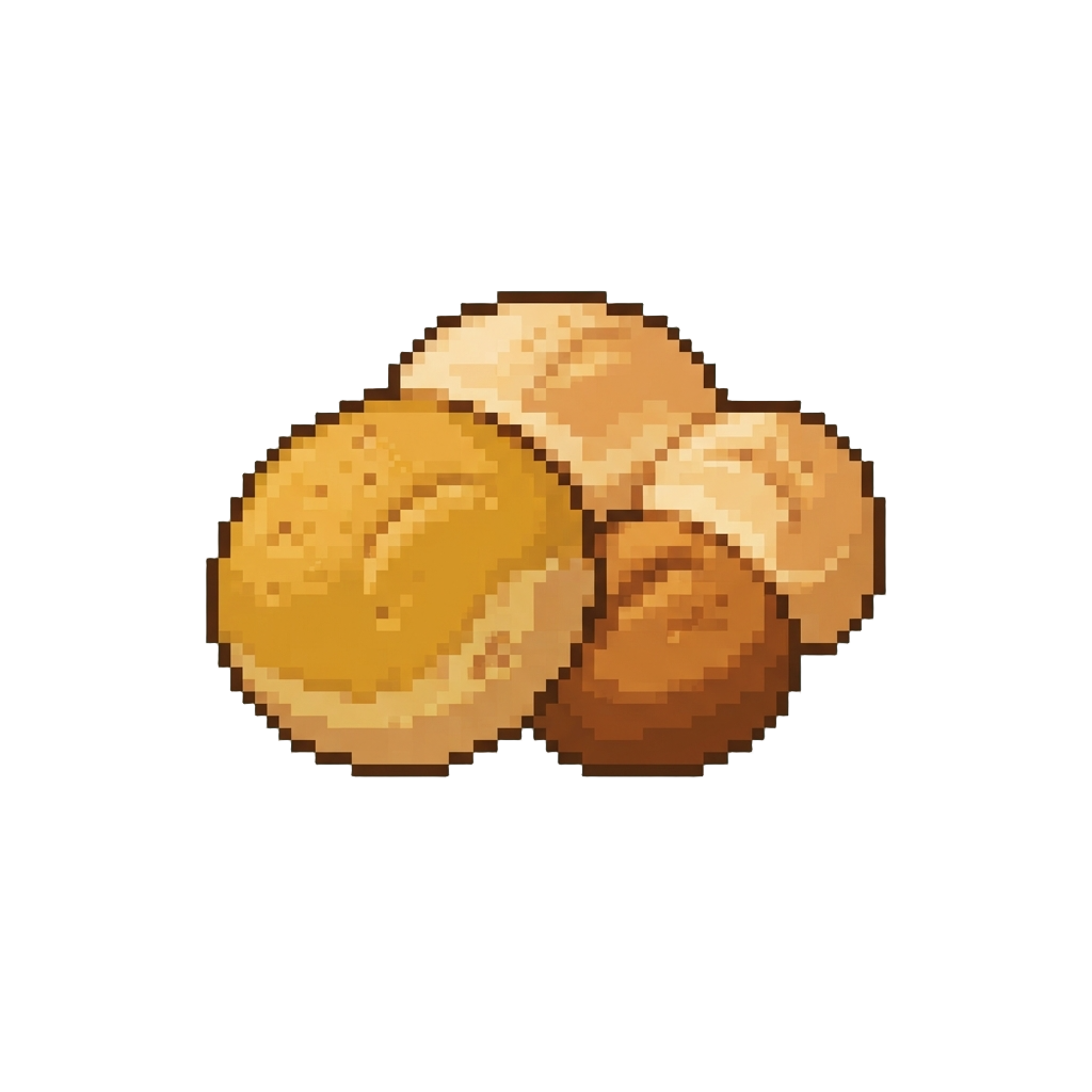 A Volley of Soft Bread Rolls
