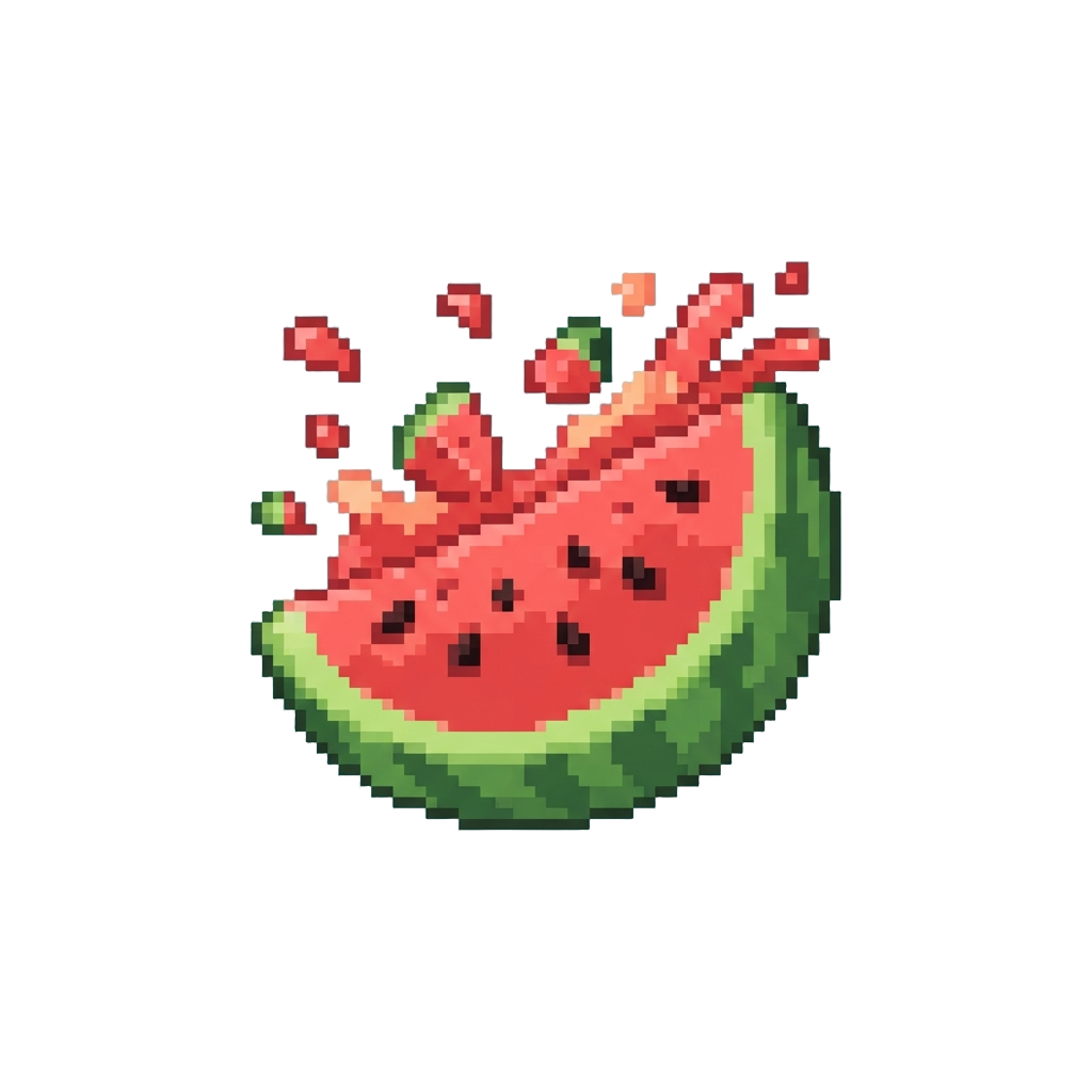 A Splash of Juicy Watermelon