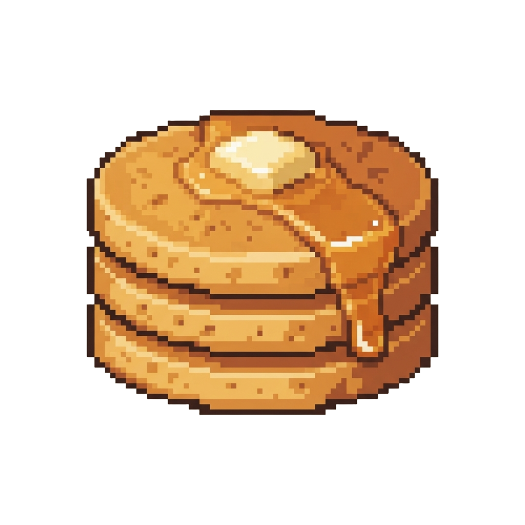 A Stack of Maple Pancakes