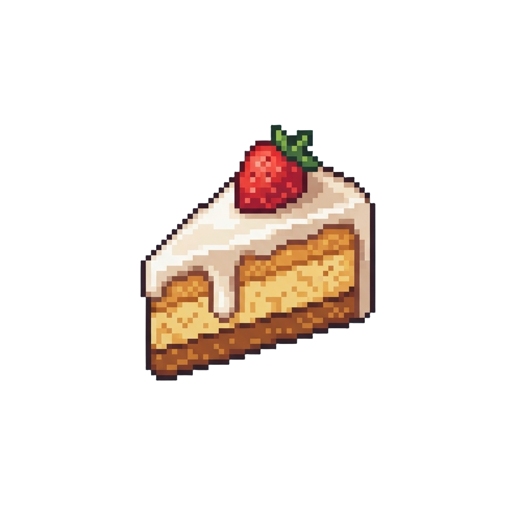 A Flying Slice of Gooey Cake