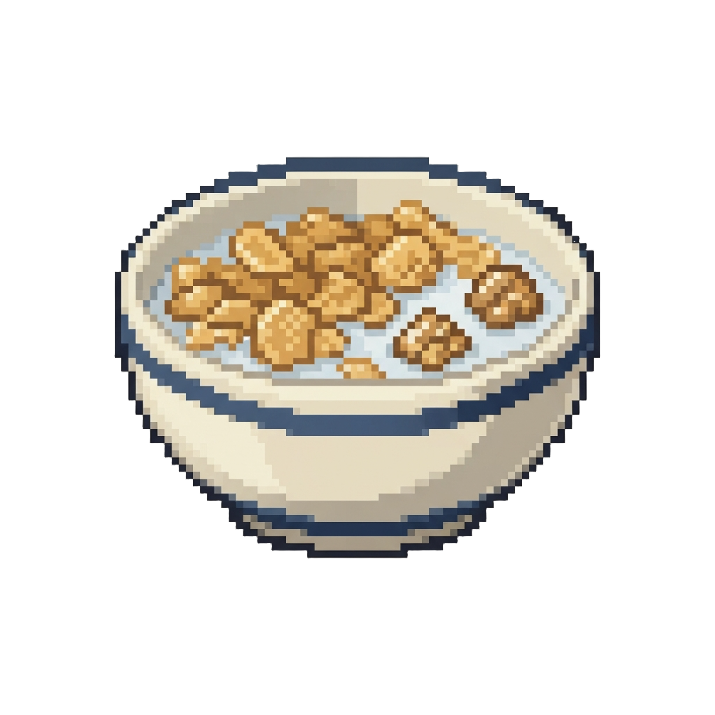 A Bowl of Crunchy Cereal