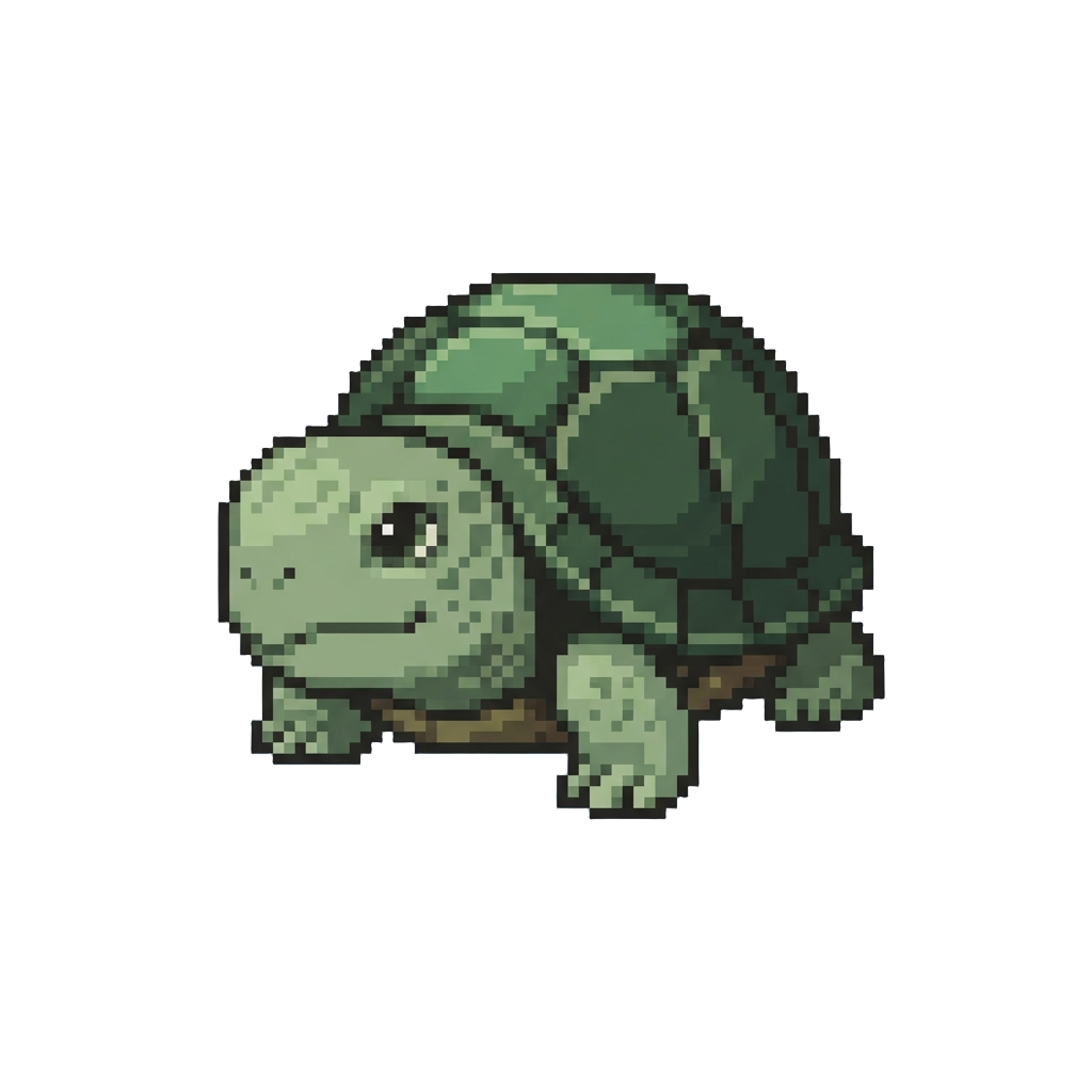 The Turtle Sticking Its Head Super Close to the Screen