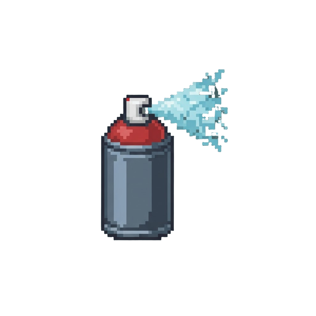 A Simple Forward Firing Spray